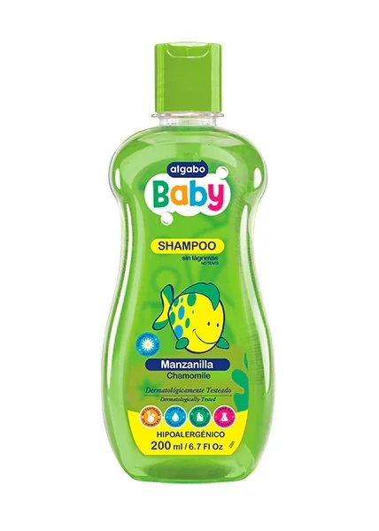 ALGABO BABY SHAMPOO MANZANILLA X 200ML