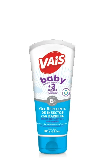 VAIS REPELENTE BABY 6 HS POMO X 100 GR