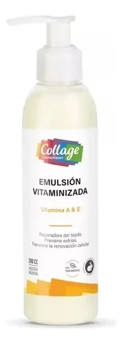 COLLAGE EMULSION VITAMINIZADA (VIT A & E) X200ML