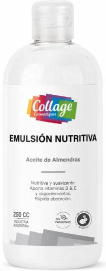 COLLAGE EMULSION NUTRITIVA C/ACEITE COCO X 250ML