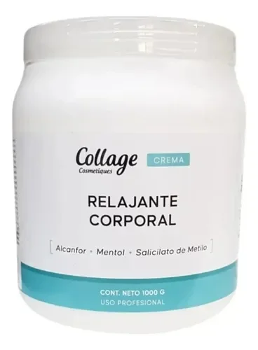 COLLAGE CREMA  RELAJANTE CORPORAL1KG