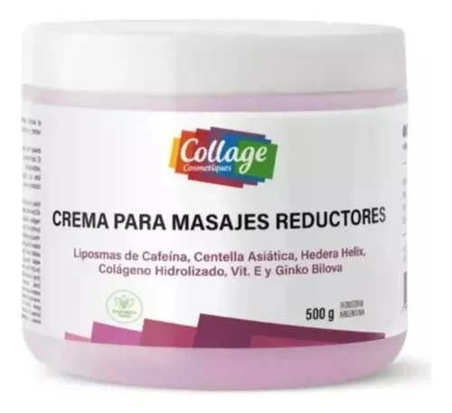 COLLAGE CREMA PARA MASAJES REDUCTORES X 500GR