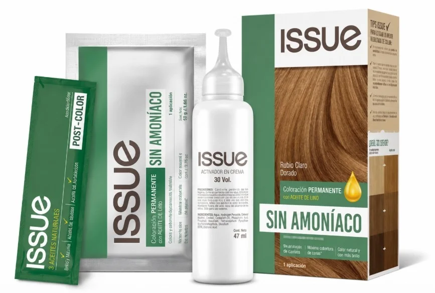 ISSUE COLORACION  S/AMON KIT NRO 1