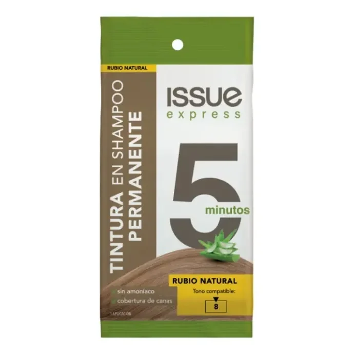 ISSUE SHAMPOO COLOR EXPRESS 5 MIN RUBIO NATURAL