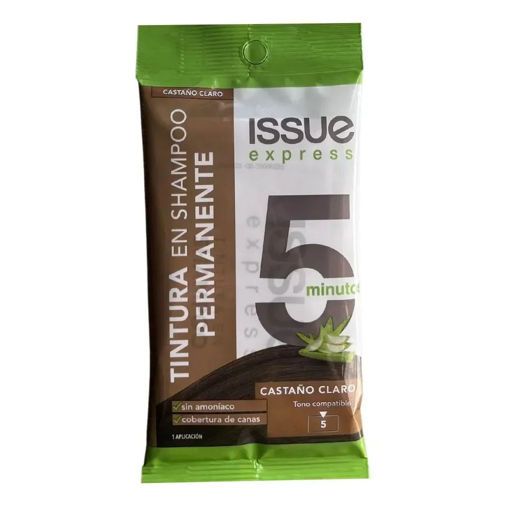 ISSUE SHAMPOO COLOR EXPRESS 5 MIN CASTAÑO CLARO