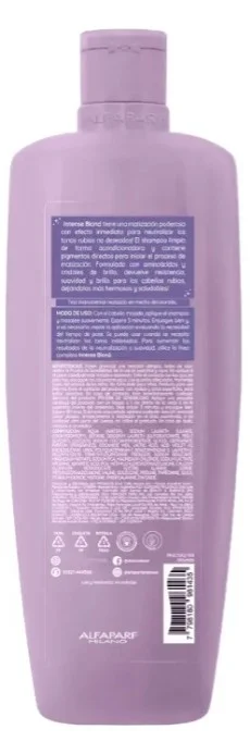 ALTAMODA SHAMPOO DESAMARILLADOR MATIZADOR X300ML