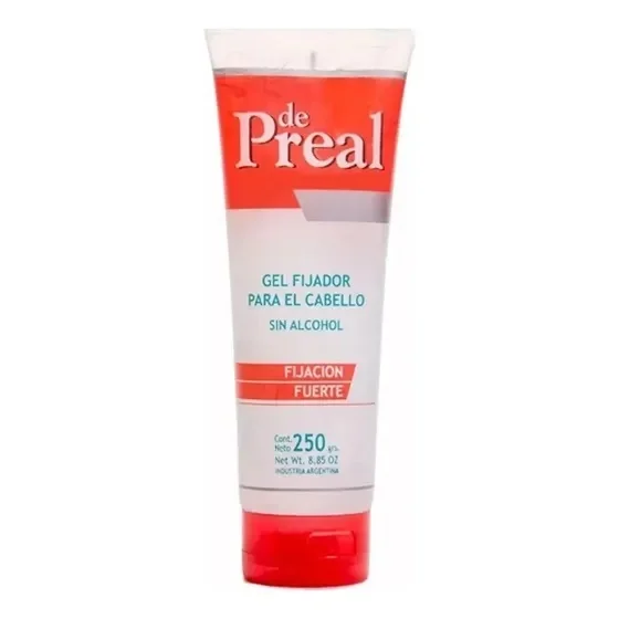 DE PREAL GEL FUERTE POMO X 250G