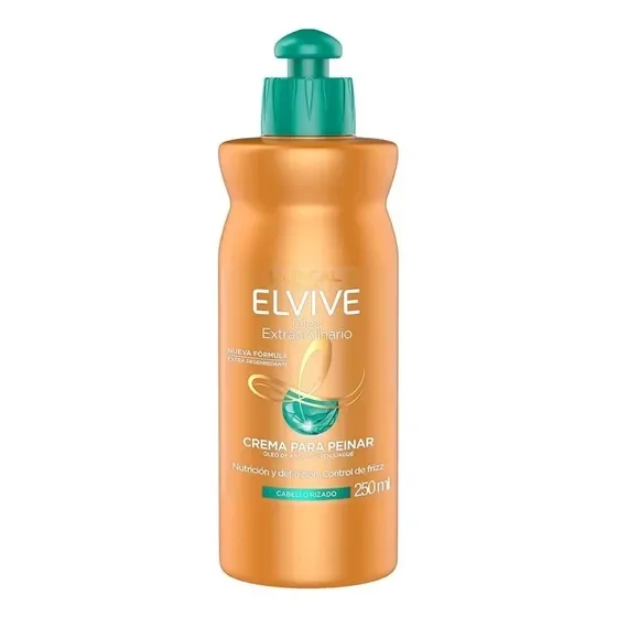 ELVIVE CREMA P/PEINAR RIZOS X250ML