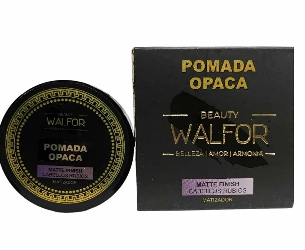 WALFOR POMADA CAPILAR MATTE FINISH  CABELLOS RUBIOS
