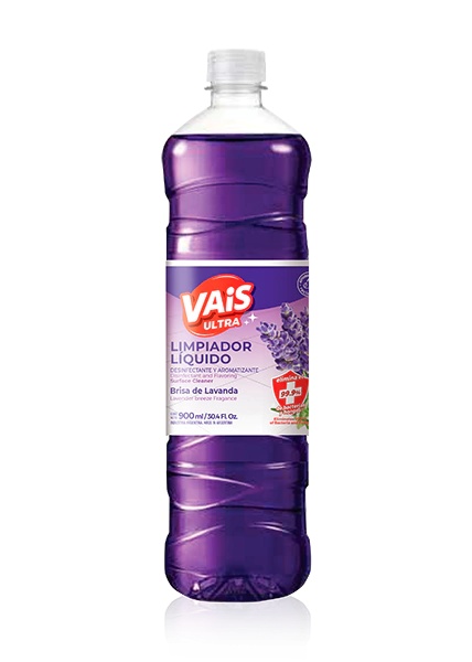 VAIS LIMPIADOR LIQUIDO BRISA DE LAVANDA X 900 ML