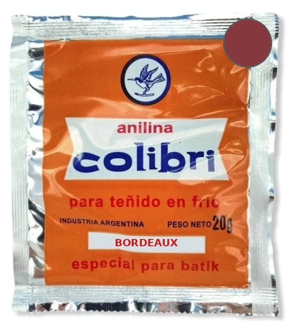 COLIBRI ANILINA P/ALG BORDEAUX X 20GR