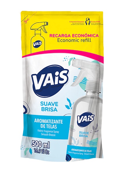 VAIS PERFUMANTE TELA SUAVE BRISA D/P X 500ML