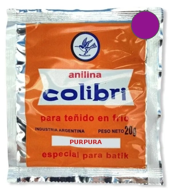COLIBRI ANILINA P/ALG PURPURA X 20G