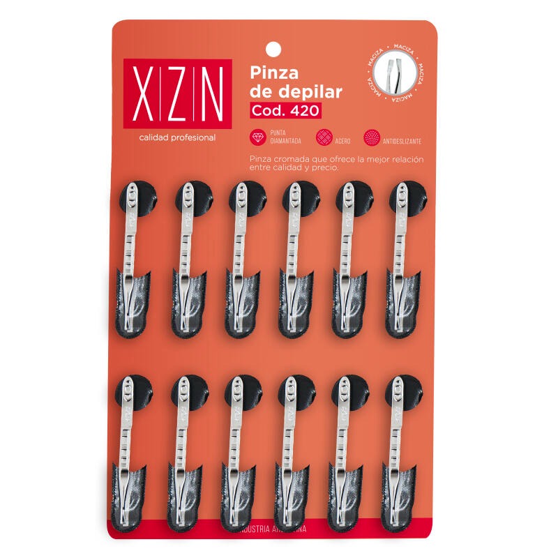 PINZA DEPILAR XZN SOBRE (P420)