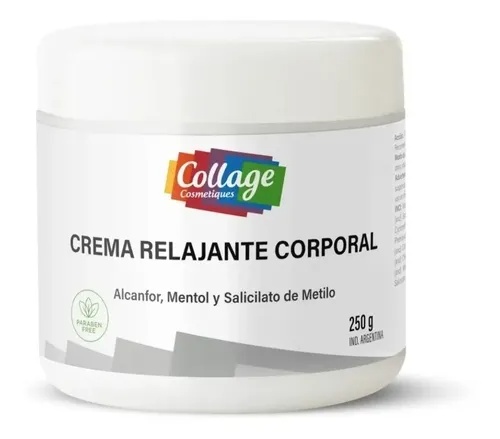 COLLAGE CREMA  RELAJANTE CORPORAL X 250GR