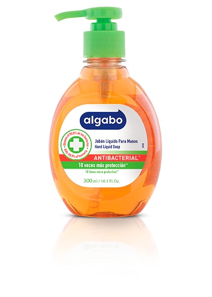 ALGABO JABON LIQ ANTIBACTERIAL C/VALV X 300