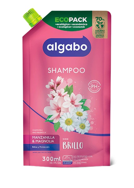 ALGABO SH MANZANILLA MAGNOLIA D/P X300ML (BRILLO)