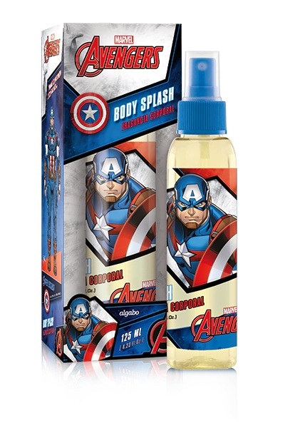 ALGABO AVENGER CAP AMERICA BODY SPLASH X125ML