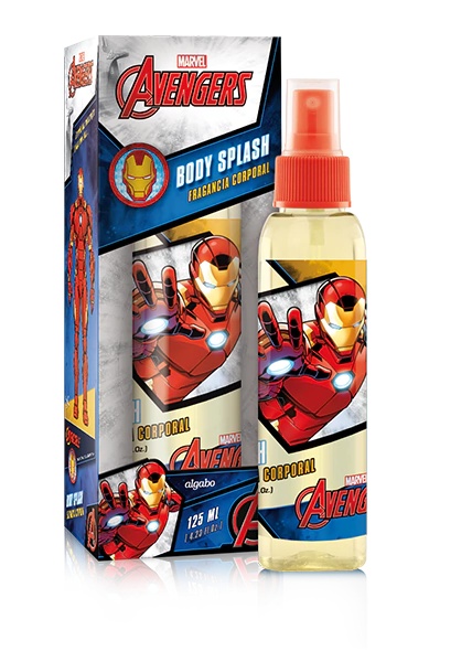 ALGABO AVENGER IRON MAN BODY SPLASH X125ML