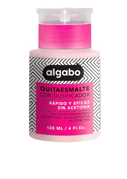 ALGABO QUITAESMALTE C/VALVULA DOSIFICADORA 120 ML